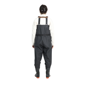 En gros Risenow Salopette de pêche et de chasse imperméable avec bottes en PVC, pour la pêche à la mouche (taille et poitrine) - Product Image 2
