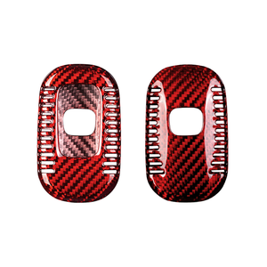 Accessoires auto Couverture de clé de voiture pour <span class=keywords><strong>Honda</strong></span> <span class=keywords><strong>Civic</strong></span> Ventes d'usine Étui de clé de voiture en fibre de carbone pour clés Style de mode - Product Image 1