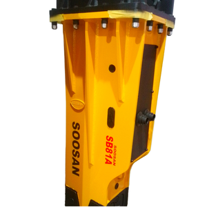 Soosan SB 81A Rompedor Hidráulico Tipo Caja, Capacidad de 18-26 Toneladas para Excavadoras, Nuevo, Equipo de Construcción, Acumulador Principal - Product Image 1