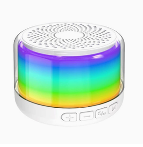 Portable Speaker With <b>Clock</b> Display Rechargeable Battery Wireless Full-Range Audio Plastic Cabinet Indoor Use 11 - Product Image 4