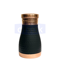 Bouteille d'eau en cuivre imprimée écologique de qualité supérieure – Couvercle sécurisé et couleurs personnalisables pour un usage quotidien - Product Image 1