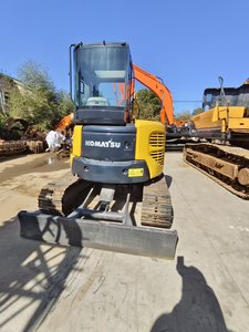 รถขุดขนาดเล็ก Komatsu PC55MR 5.5 ตัน มือสอง ราคาถูก พร้อมมอเตอร์ เกียร์ ปั๊ม PLC และลูกปืน-อะไหล่แท้ ลดราคา - Product Image 6