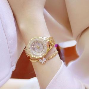 Blues alta calidad elegante checo diamante mujer lujo acero abeja hermana reloj - Product Image 5