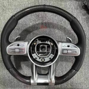 Volant de voiture pour Mercedes Benz 809 <span class=keywords><strong>AMG</strong></span> W222 W221 W204 W205 Classe A/B/C/E/S/G/V Cls Glc Gle Gls Gla Cla Glk <span class=keywords><strong>Slc</strong></span> - Product Image 2