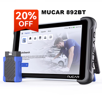 MUCAR 892BT Herramienta de Diagnóstico Bluetooth con Asistencia de IA para Codificación de ECU, CANFD, DOIP, Actualizaciones Gratuitas de por Vida para Mecánicos Profesionales, Escáner OBD2