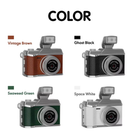 Kamera Digital Mini Portabel 1080P HD Ukuran Saku Kecil Retro Kompak Kamera Gantungan Kunci Perekam Kartu SD untuk Anak-Anak
