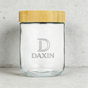 Frascos <span class=keywords><strong>de</strong></span> Vidrio <span class=keywords><strong>de</strong></span> 10oz, 16oz y 25oz con Tapas <span class=keywords><strong>de</strong></span> Bambú y <span class=keywords><strong>Cucharas</strong></span>, Recipientes Herméticos <span class=keywords><strong>para</strong></span> Avena Nocturna, Aperitivos y Especias - Product Image 1