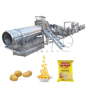 Ligne de production de pommes de terre demi-frites 150-2000KG petite ligne de production ligne de chips de pommes de terre frites coupe-pomme de terre en spirale - Product Image 3