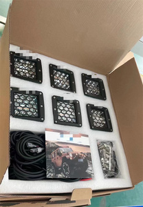 Meshy Đèn Làm Việc Xe Hơi Thiết Kế Đèn Giảm Chấn Khối Lập Phương 3 Inch Đèn Pha DRL 48W Màu Trắng Hổ Phách Cho Xe Hơi Đèn Lái Xe Offroad LED - Product Image 6