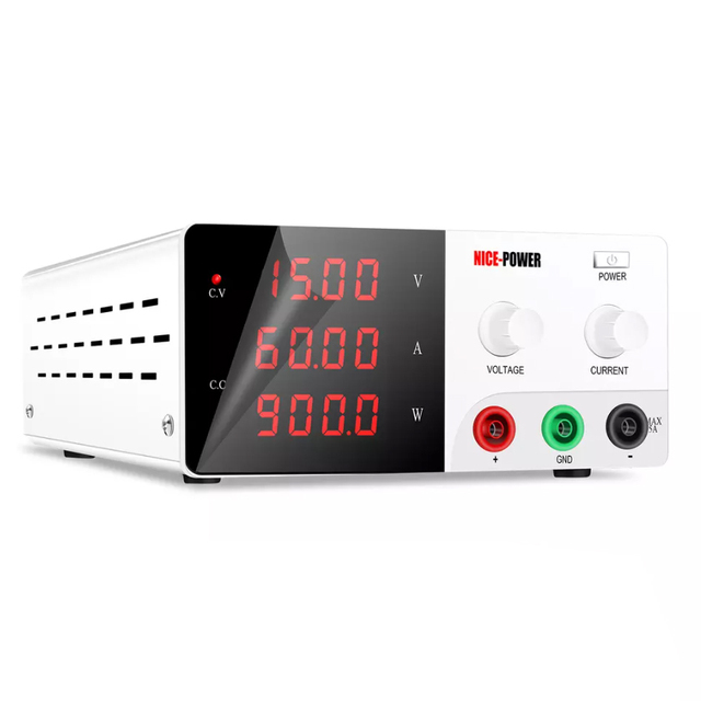 Output Adjustment 0~15V/0~60A Switch DC Big Power Supply Variable for Laboratory, Scientific Researching and Teaching