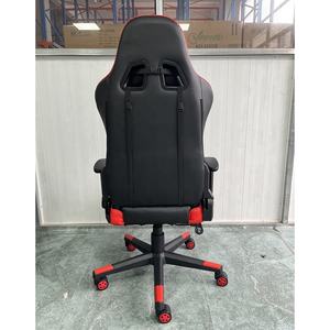 Échantillon gratuit Coussin de <span class=keywords><strong>siège</strong></span> <span class=keywords><strong>et</strong></span> de dossier cousu en diamant Chaise de jeu avec repose-pieds <span class=keywords><strong>Rouge</strong></span> <span class=keywords><strong>Noir</strong></span> Accoudoir 2D inclinable <span class=keywords><strong>Gamer</strong></span> Cadeira - Product Image 5