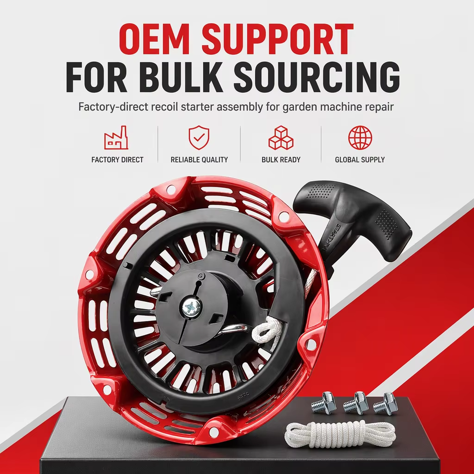 Machine Assembly Slide Garden Tool Gasoline Engine Use Pull Rope Handle Recoil Starter ...
