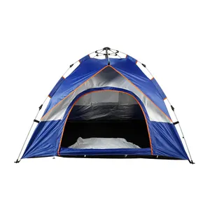 De haute Qualité En Plein Air Étanche 2-3 personne Famille Randonnée Portable Plage Pliant Automatique Popup Instantanée Camping Tente Pour Vente