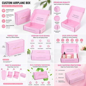 Scatola di Spedizione in Cartone Ondulato Personalizzata, Confezione Regalo di Lusso per Cosmetici e Prodotti per la Cura della Pelle, Spedizioni E-commerce - Product Image 4
