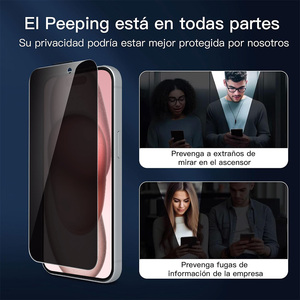 High Quality 2.5D AG Matte Privacy <strong>Screen</strong> <strong>Protector</strong> 9H Anti-Scratch Fit <strong>iPhone</strong> 12/13/<strong>14</strong>/15/16/17 Pro Max - Product Image 4