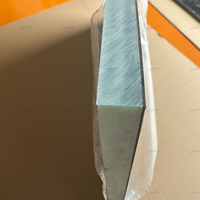 Feuille de stratifié FR4 noire antistatique à une face, panneau en fibre de verre époxy