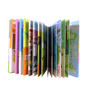 Book Printing Services, Children Cardboard Book Printing / Children Book Publishers In China