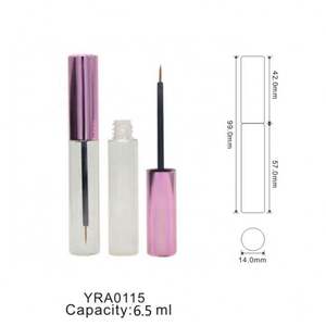 Envase de Delineador de Ojos de Plástico Reciclado, Botella de Suero para Pestañas de Marca Privada de 6 ml, Botella de Delineador de Ojos Personalizada - Product Image 2