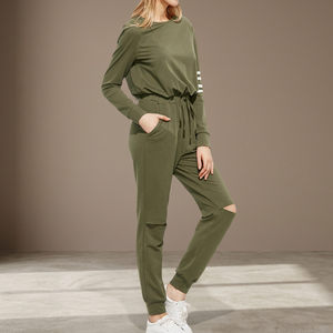 Ropa Personalizada para Chicas Altas, Vestidos de Moda, Jumpsuits, Conjuntos de 2 Piezas, Conjuntos de Algodón Elástico para Mujer, Casuales, Transpirables - Product Image 3