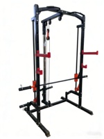 Power Rack, machine Smith multifonctionnelle, machine d'entraînement complète, équipement de fitness pour salle de sport commerciale