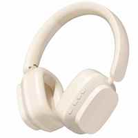 Auriculares Inalámbricos Bluetooth 6.0 Plegables con Batería Extraíble, Auriculares Estéreo con Micrófono para Computadora Portátil y Móvil