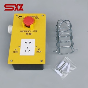 กล่องบำรุงรักษาลิฟต์ กล่องตรวจสอบสวิตช์หยุดฉุกเฉินลิฟต์ กล่องไฟ AC220V ซ็อกเก็ตไฟ XAA23750N2 มิตซูบิชิ* ออติ* ลิฟท์ - Product Image 4
