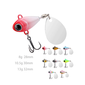 <span class=keywords><strong>Esca</strong></span> <span class=keywords><strong>Artificiale</strong></span> Vib 8g 10.5g 13g per Pesca Invernale in <span class=keywords><strong>Mare</strong></span> e Acqua Salata, per Salmone e Luccio, in Metallo - Product Image 1