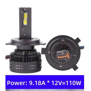 Ampoule de phare K13 Pro MAX H4 H7 LED Canbus Free 22000 Lumen Luminosité H1 Ampoule de phare H11 9004 - Product Image 4