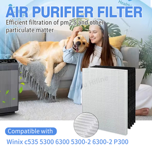 Filtro de Carbón Activado de Repuesto para Purificador de Aire WiNix C535 115115 5300 6300 5300-2 6300-2 P300, Repuestos para Purificador de Aire Doméstico - Product Image 6