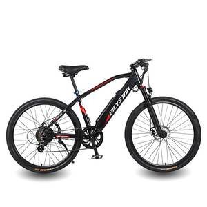 Bicicleta eléctrica de montaña de 27,5 pulgadas para hombre y <span class=keywords><strong>mujer</strong></span>, bici de descenso de alta velocidad, 250w - Product Image 2