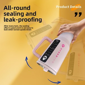 Bouteille d'eau isotherme en acier inoxydable 304 avec poignée et paille rabattable, anti-fuite, compatible porte-gobelet, réutilisable, cadeau pour femme - Product Image 5