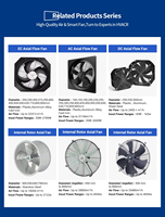 Ventilateur axial LONGWELL EC 450 mm, contrôle de vitesse PWM 0-10 V, personnalisable OEM, ventilateur axial 200-900 mm pour centres de données et systèmes de refroidissement de précision