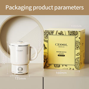 Vente en gros en usine Ceool Petite bouilloire électrique portable et pliable Nouilles bouillantes Bouilloire électrique à <span class=keywords><strong>eau</strong></span> bouillante - Product Image 5