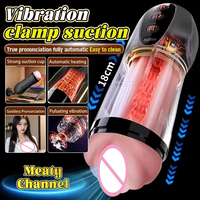Großhandel Automatischer Masturbator mit 10 Vibrationsmodi, Sound, Heizfunktion & Saugnapf – Sexspielzeug-Box für Männer