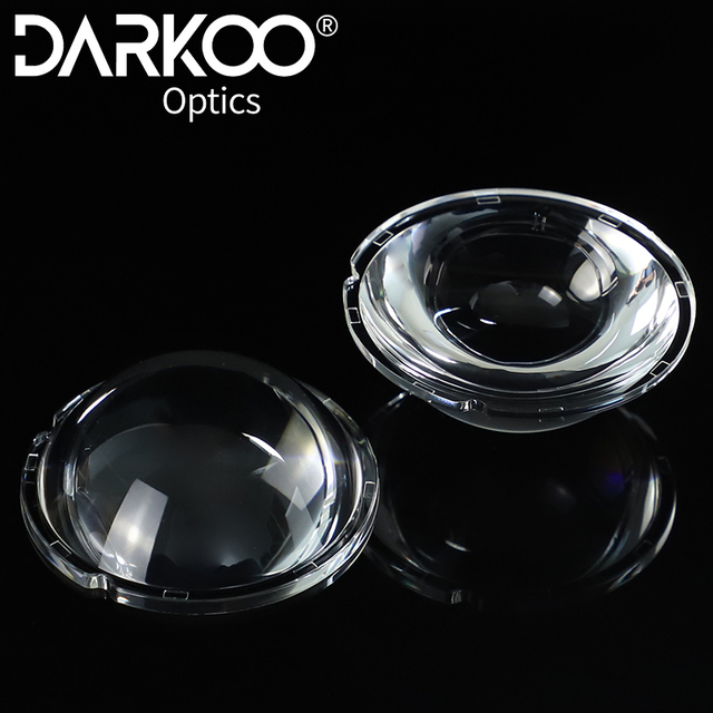 Glare-Free High Beam LED Headlight Lens Kit, with Sharp Cut Line, for Safer Night Driving
