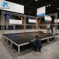 Table de DJ portable en aluminium de haute qualité, pliable, mobile, pour bar de nuit et événements