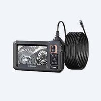 Boroscopio Industrial HD de 4.3 Pulgadas con Pantalla IPS 1080P, Cámara Impermeable IP67, Zoom Digital 3X, Iluminación LED, Versión Nocturna, CE/FCC