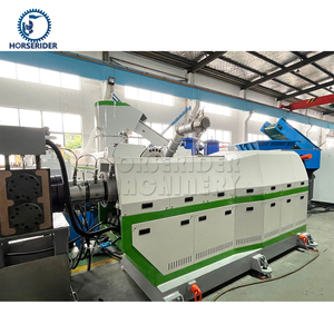 300 кг/ч, HDPE, HDPE, синие барабаны, гранулы, полиэтиленовые отходы, пластиковые грануляторы, оборудование для гранулирования пластика - Product Image 5