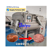 Mélangeur de viande électrique commercial Baiyu, machine automatique pour le mélange de saucisses et de légumes, certifié CE