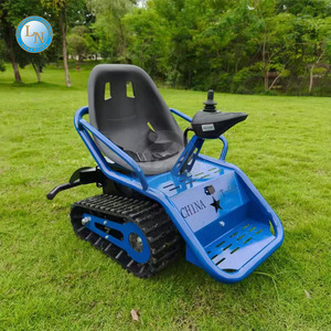 Famoso Vehículo de Juguete Eléctrico para Niños, Tipo Tanque Pequeño con Orugas, para Diversión en Arena y Césped, Todoterreno - Product Image 3