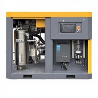 Compresseur d'air à vis intégré sur châssis 37 kW 45 kW tout-en-un 20 bar 30 bar 40 bar pour l'industrie du soufflage de bouteilles PET