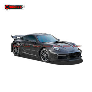 Kit de Carrocería de Fibra de Carbono Seca de la Mejor Calidad, Estilo Top-Car, para Porsche 911 992, Parachoques Delantero y Trasero, Faldones Laterales - Product Image 2