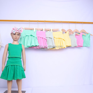 Ensembles de vêtements mignons en coton pour bébés de 0 à 12 ans, vêtements solides de style décontracté à thème sportif, vendeurs en vogue - Product Image 6