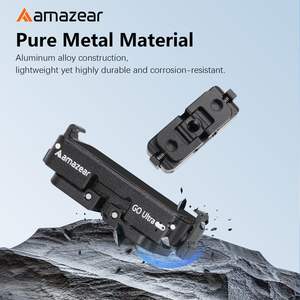 Adaptador de Liberación Rápida de Metal Amazear para Cámara Insta360 GO Ultra, Soporte de Montaje Universal con Rosca de 1/4'', Cambio Rápido, Fijación Estable - Product Image 3