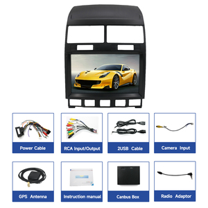 Hệ thống định vị GPS Android cho <span class=keywords><strong>Touareg</strong></span> 2002-2010 với màn hình cảm ứng lớn, đầu phát MP3 & CD - Product Image 4