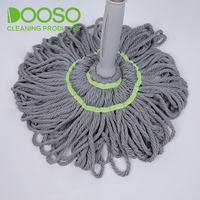Fournitures de nettoyage à domicile Vadrouilles à sol en microfibre Squeeze Water Dry Wet Rétractable Twist Mop