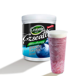 Czseattle مربى الفاكهة والتوت الأزرق الشراب والمشروبات لب مربى الفاكهة المركزة للمواد الخام فقاعة الشاي - Product Image 1