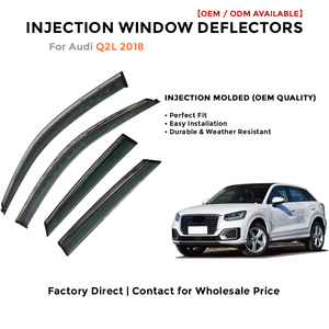 Deflectores de Ventana Laterales para Toyota LC200 2008-2019 Protector de Lluvia Accesorios de Coche - Product Image 2