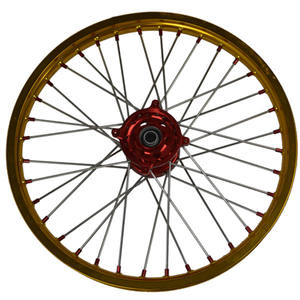 KXF450 <span class=keywords><strong>2018</strong></span> 21/18 "alliage d'aluminium anodisé Motocross/dirtbike ensembles de roues de moto pour <span class=keywords><strong>Kawasaki</strong></span> - Product Image 4