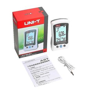 เครื่องวัด CO2 รุ่น UNI-T A37 ของแท้ ใช้สำหรับตรวจวัดความเข้มข้นของ CO2 ในสภาพแวดล้อมต่างๆ - Product Image 2